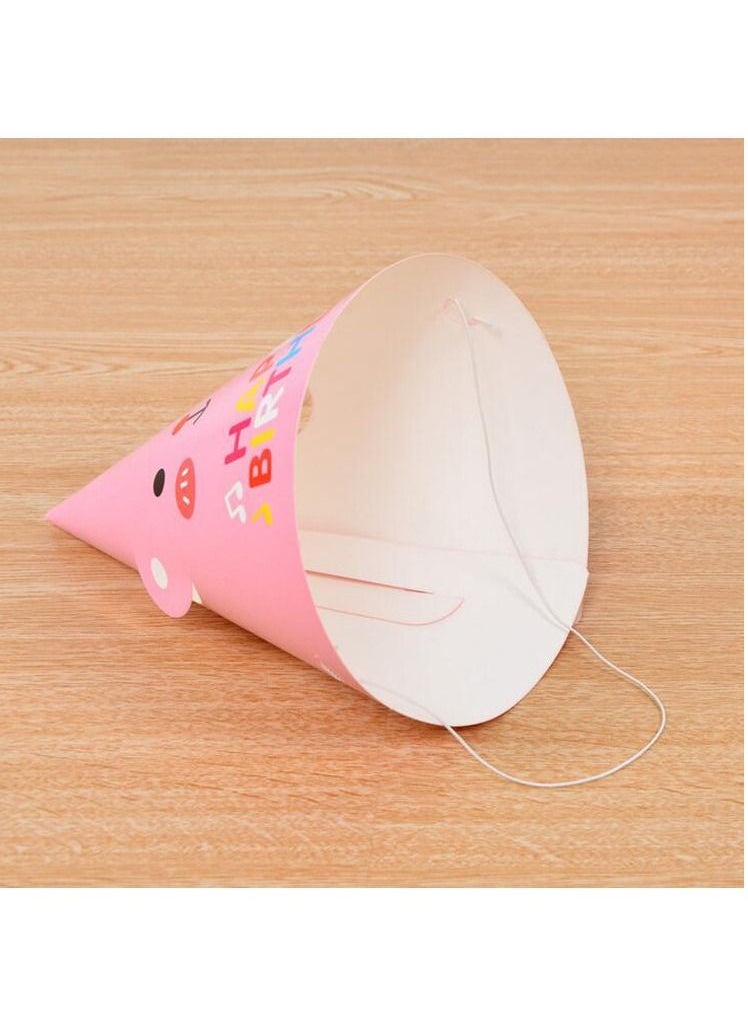 Generic Birthday Party Hats  5 Pcs Assorted Paper Birthday Hat for Kids  - Image 2