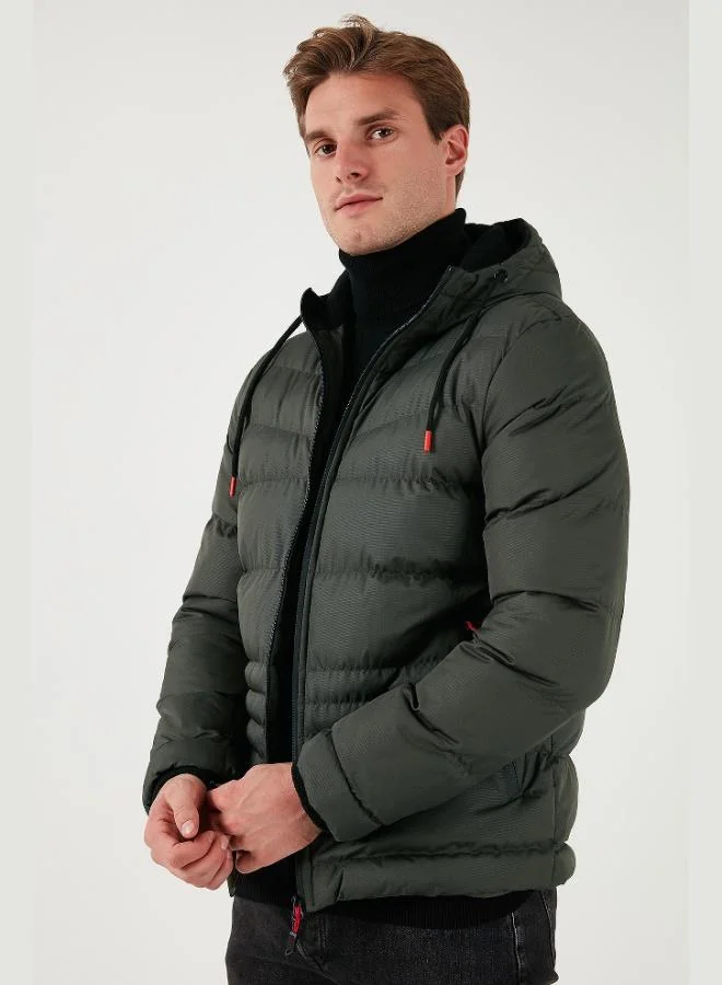 Buratti  Buratti Hooded Pocket Slim Fit Puffer Jacket Men's JACKET 6490001 for Men | Best Price UAE