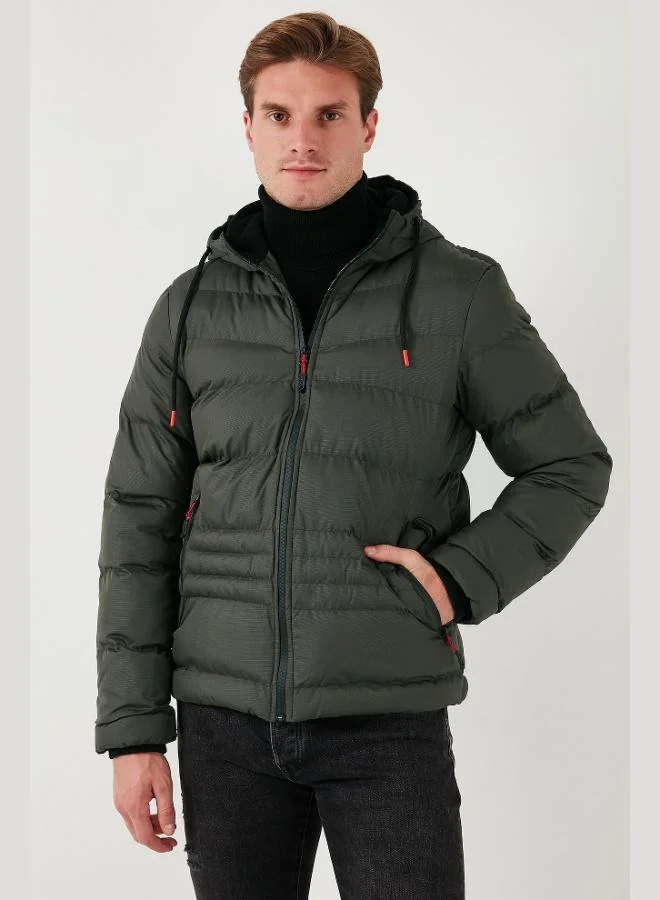 Buratti  Buratti Hooded Pocket Slim Fit Puffer Jacket Men's JACKET 6490001 for Men | Best Price UAE