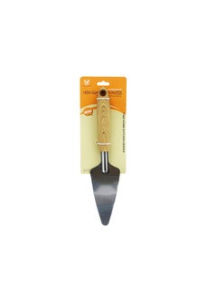 AL QADAH Stainless Steel Cake Spoon with Plastic Handle Elegant Precision for Dessert Delights  - Image 3