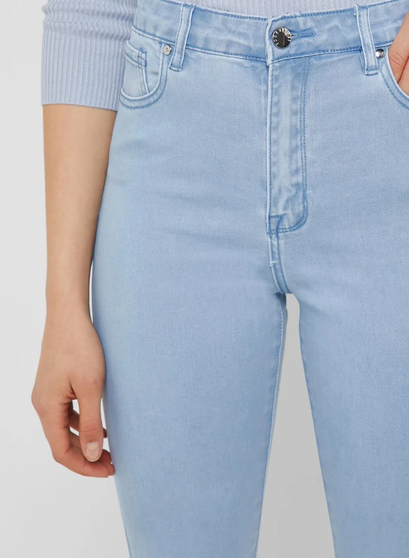 FOREVER 21 High Rise Skinny Jeans