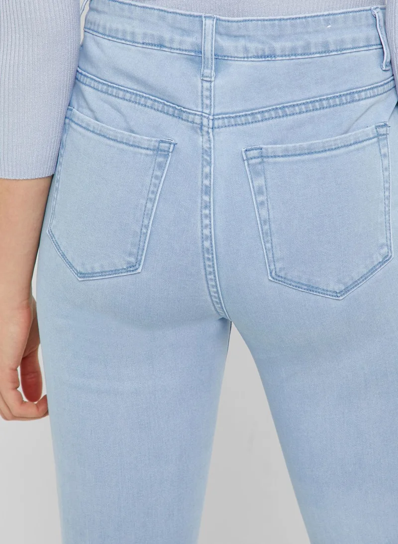 FOREVER 21 High Rise Skinny Jeans