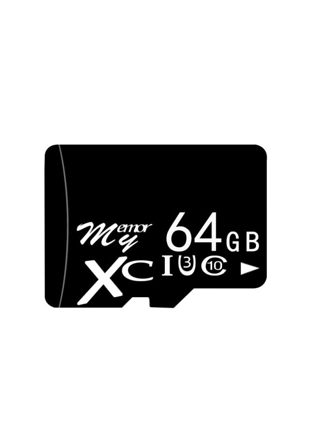 Generic - 128G Memory Card Class10 High-speed Mobile Phone Storage Card SD Card TF Card Flash Card High-speed Memory Card Wholesale-Color:Black-Capacity:16GB-quality Version U3 - Image 1