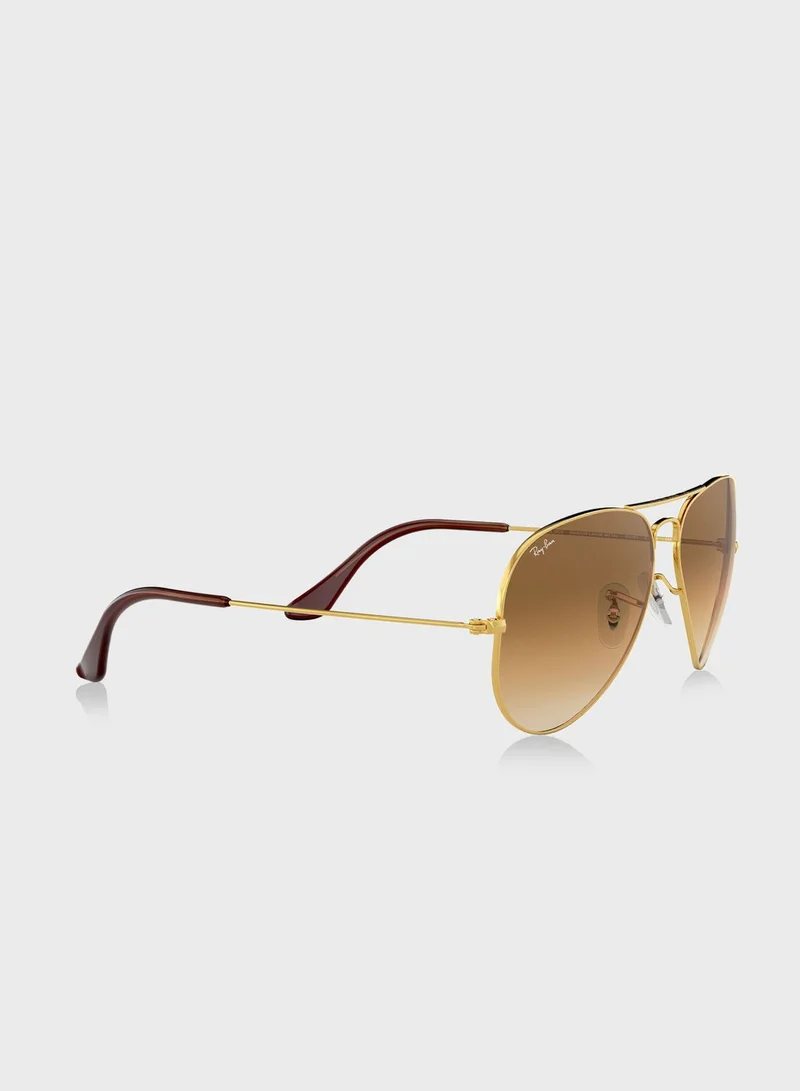 Ray-Ban 0RB3025 Gradient Sunglasses
