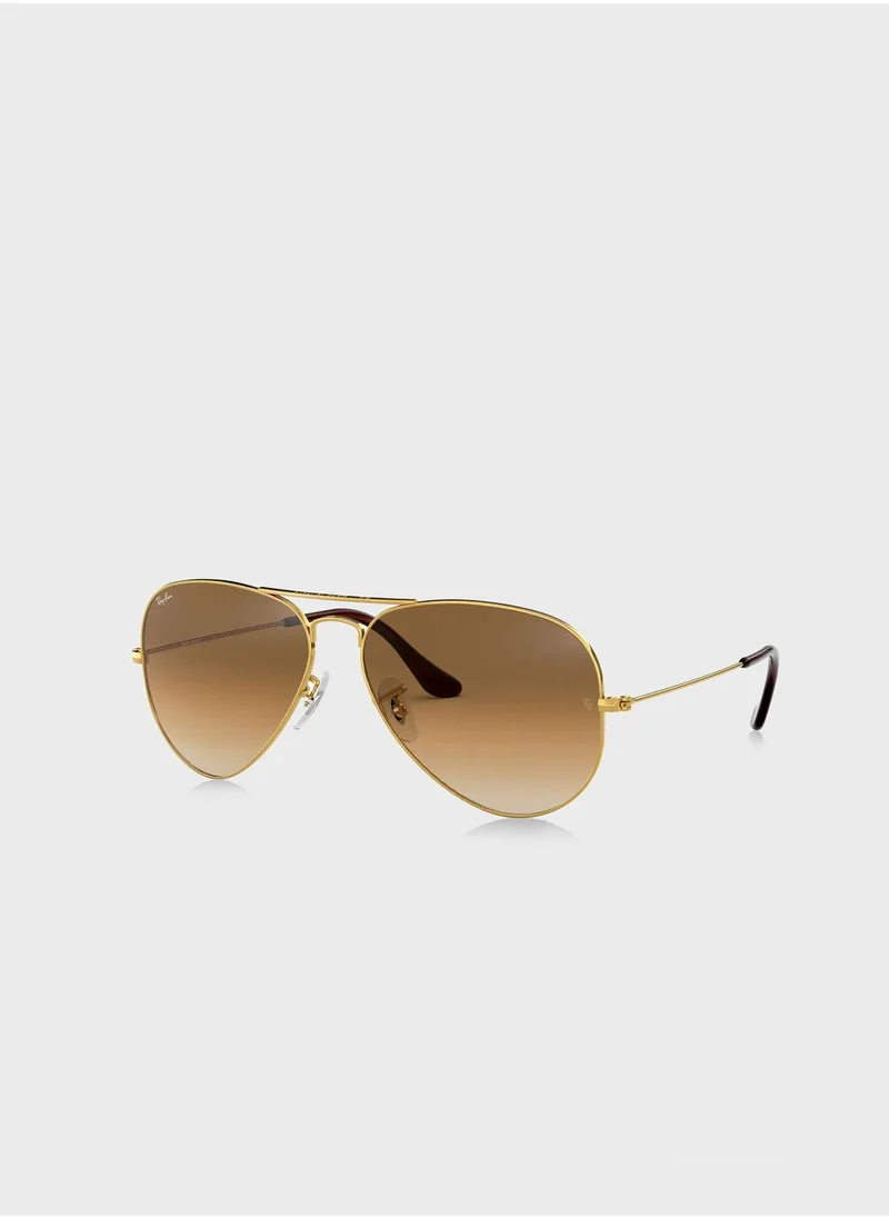 Ray-Ban 0RB3025 Gradient Sunglasses