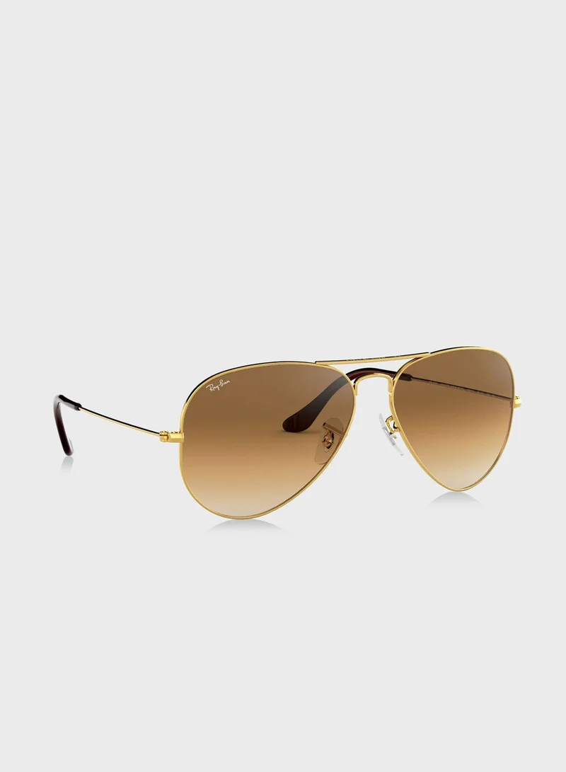 Ray-Ban 0RB3025 Gradient Sunglasses