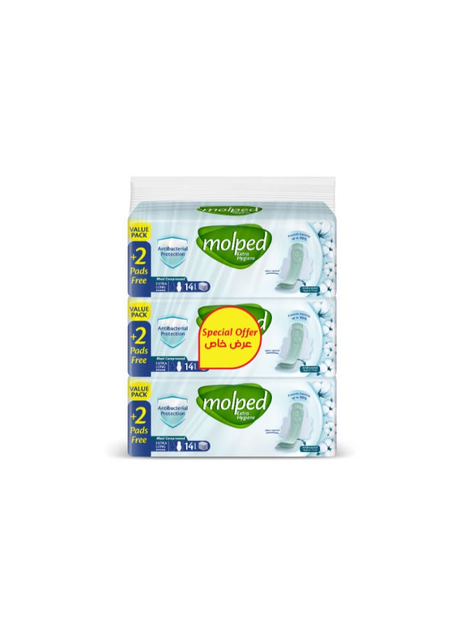 Extra Hygiene - Bundle Pack - Extra Long - (14X3) Pads