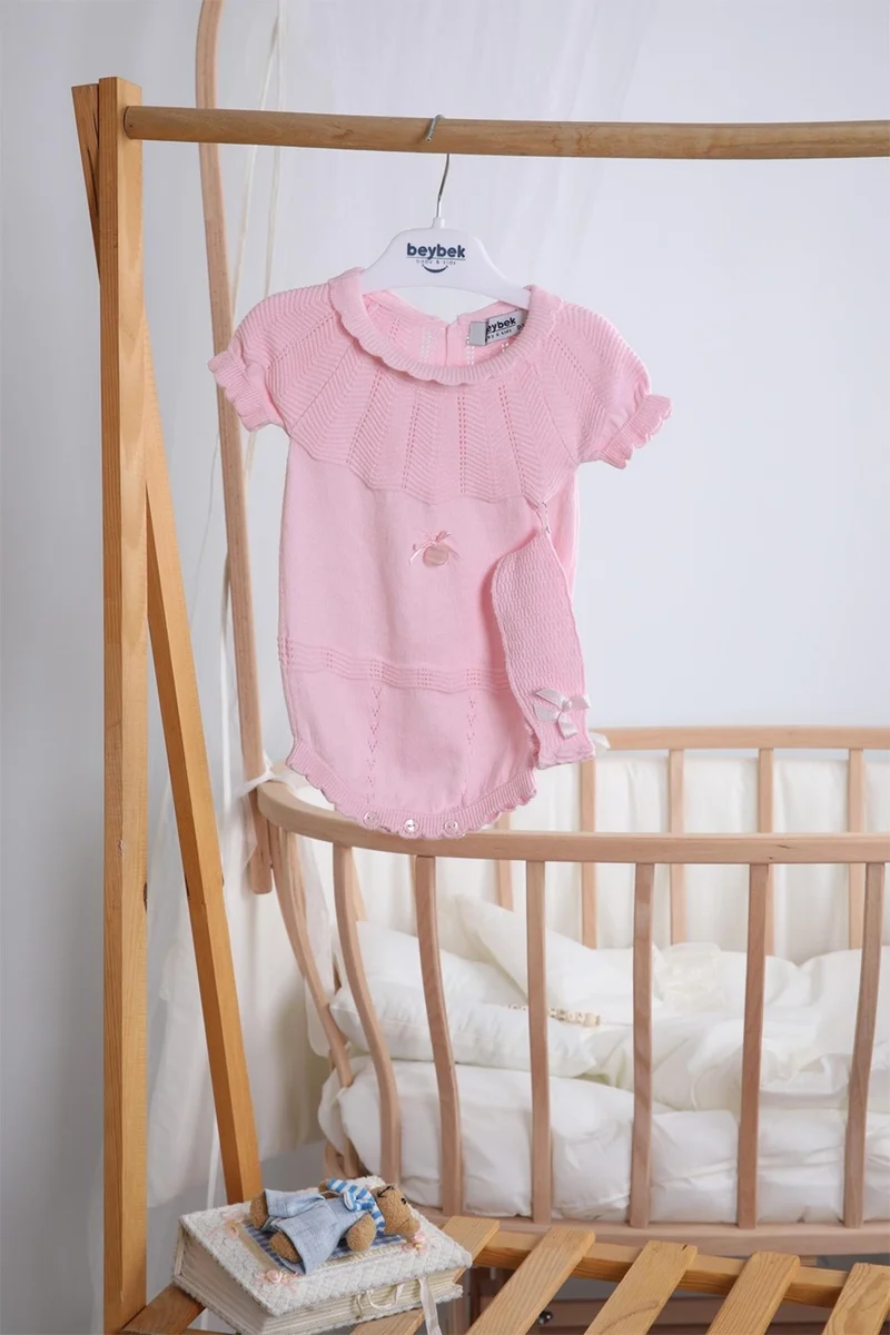 بيبيك Hair Band 100% Cotton Baby Girl Knitwear Zıbın 5514