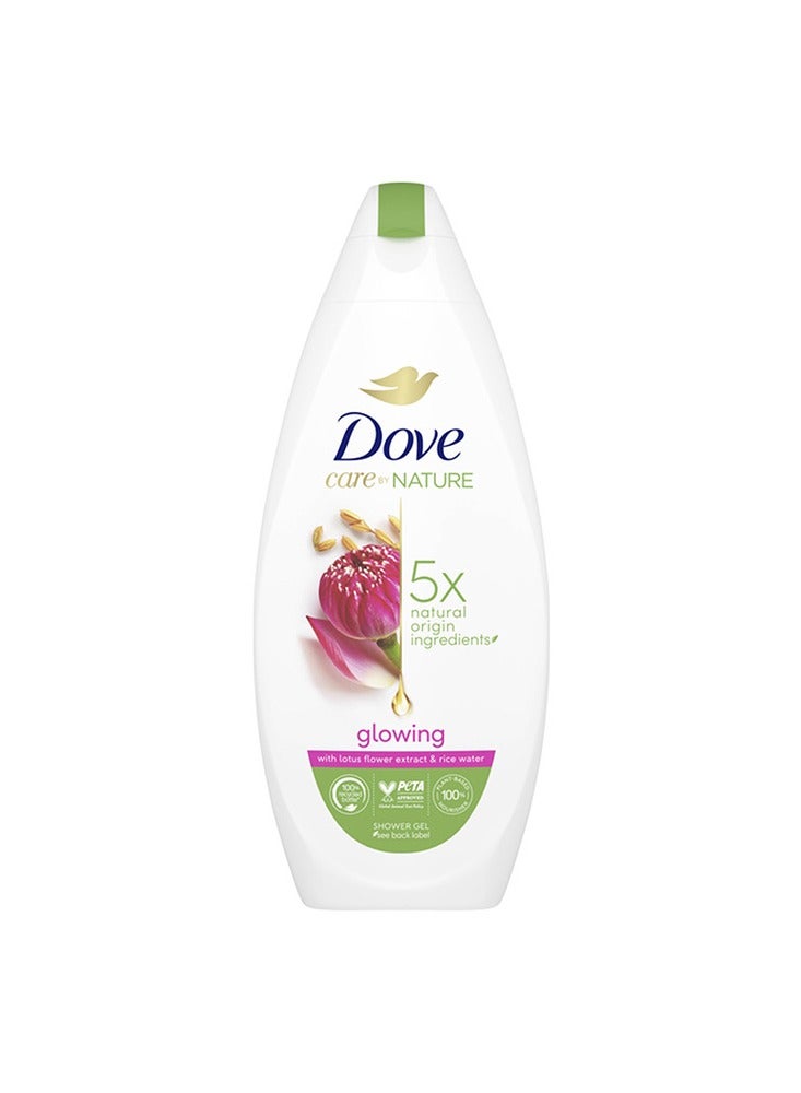 Dove Care by Nature Glowing with Lotus Flower 225ml