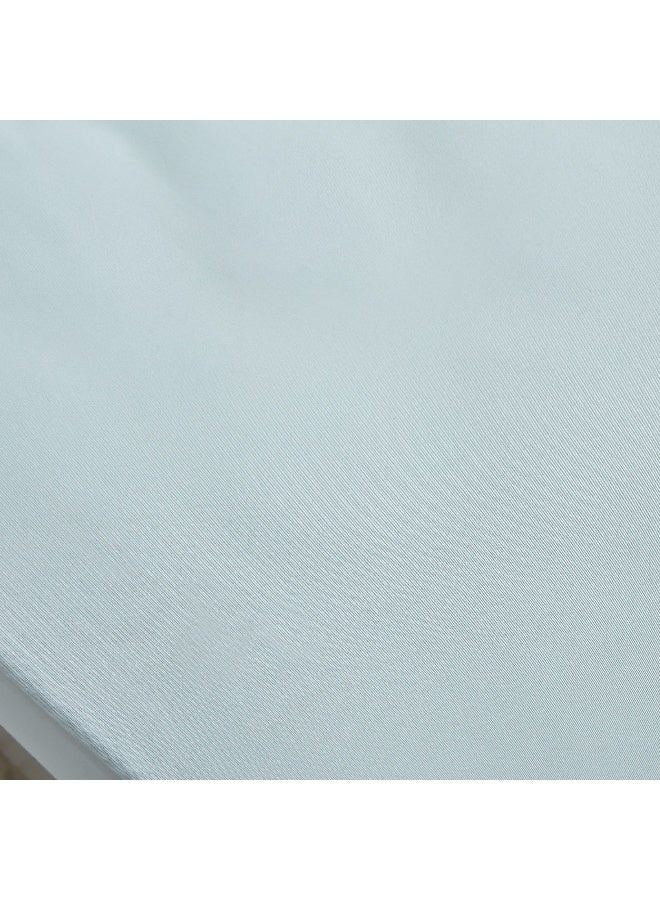 Home Box ملاءة سرير مصنوعة من الألياف الدقيقة - أزرق فاتح - مفرد - Image 5