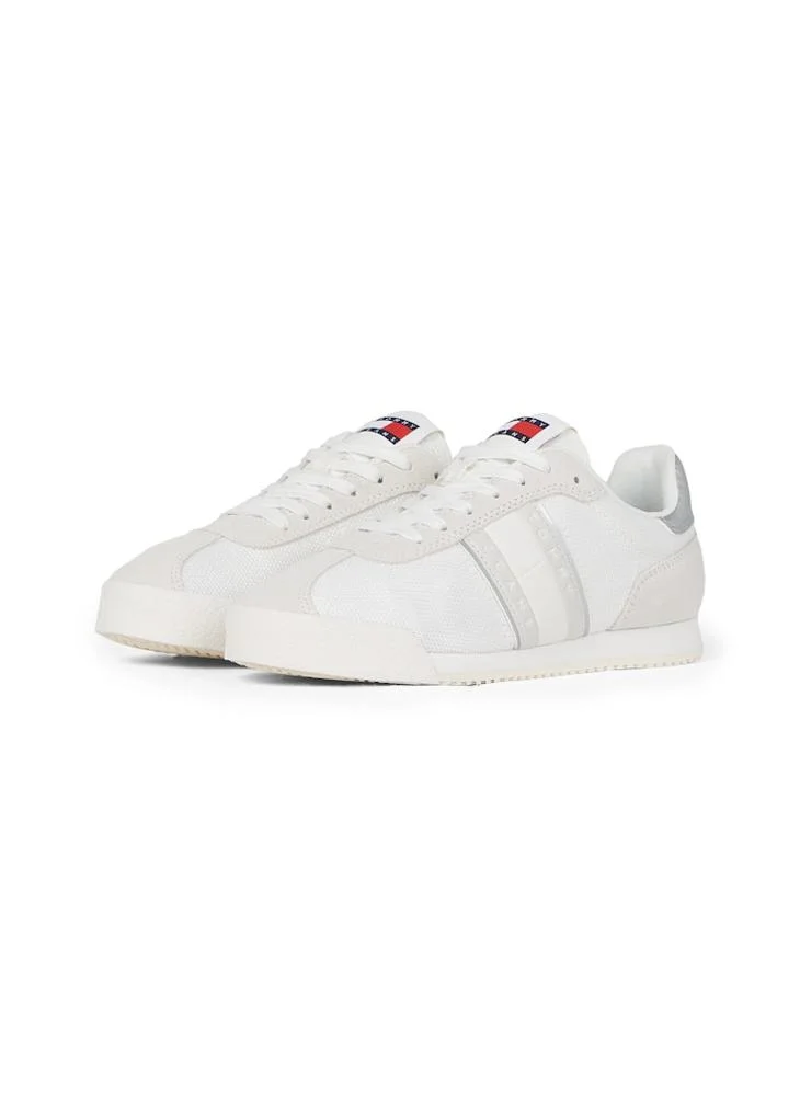 TOMMY JEANS Logo Detail Lace Up Low Top Sneakers