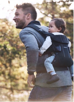 BABYBJORN Baby Cotton Mix Carrier One Black  - Image 4