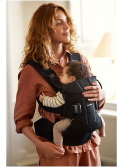 BABYBJORN Baby Cotton Mix Carrier One Black  - Image 3