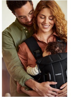 BABYBJORN Baby Cotton Mix Carrier One Black  - Image 5