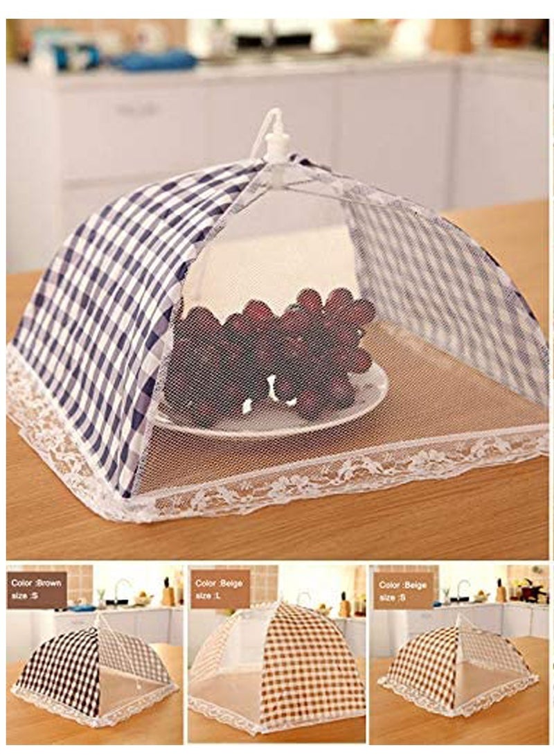 KASTWAVE Food Mesh Cover Food Cover Tent Food Protector Net Tents Pop Up Mesh Screen Food Cover Tent Anti Fly Mosquito Umbrella Style Kitchen Tools - Image 2