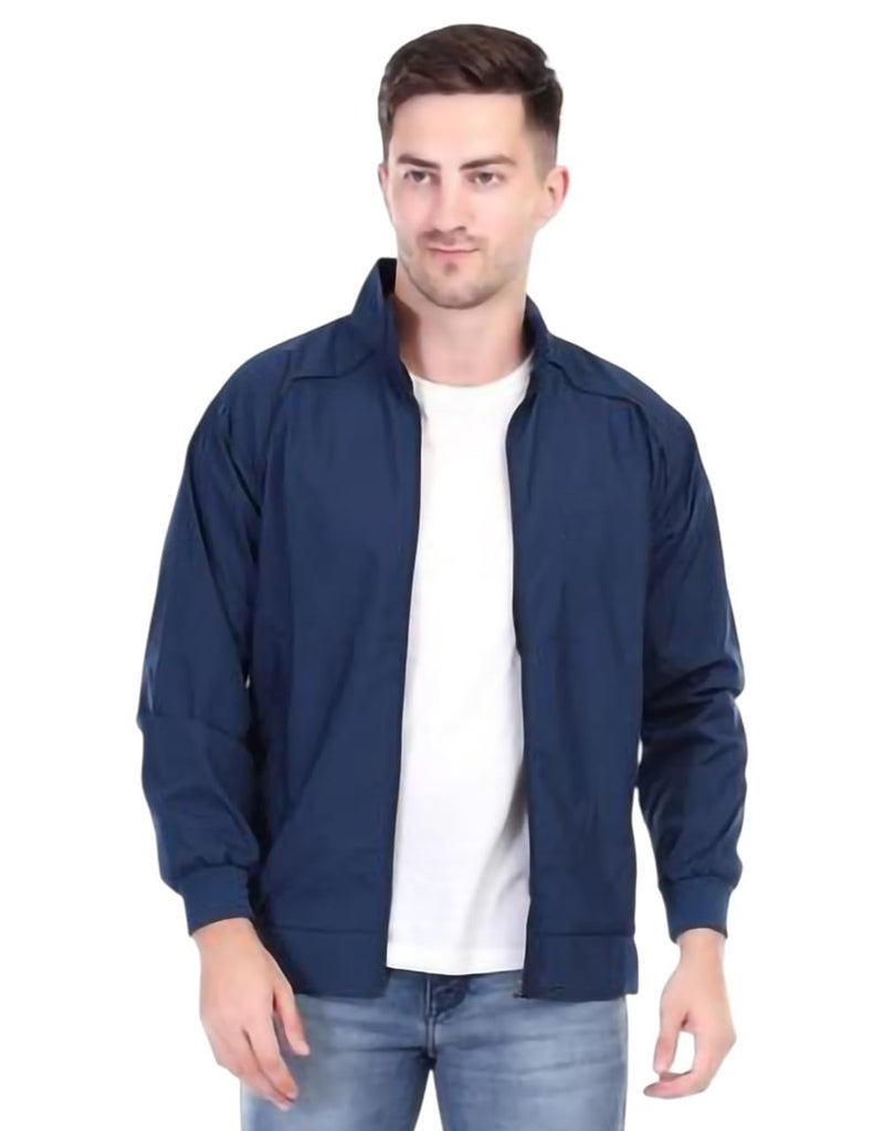PUMP'D Men's All-purpose Windcheater with Front Zip Closure | Windcheater Jacket for Men | Regular Fit - Image 1
