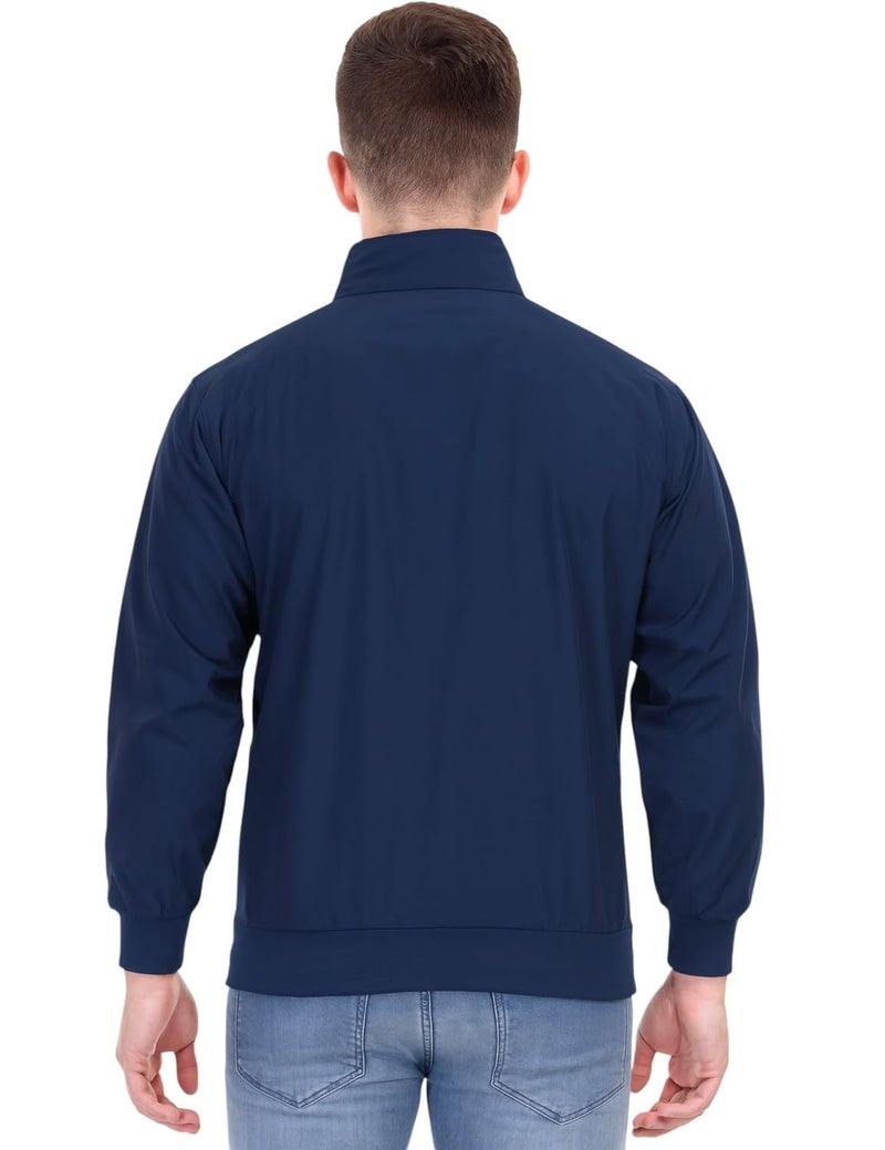 PUMP'D Men's All-purpose Windcheater with Front Zip Closure | Windcheater Jacket for Men | Regular Fit - Image 3