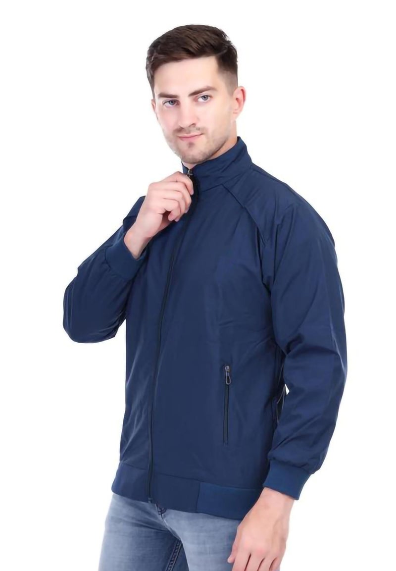 PUMP'D Men's All-purpose Windcheater with Front Zip Closure | Windcheater Jacket for Men | Regular Fit - Image 2