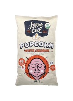Lesserevil LesserEvil, Popcorn, White Cheddar , 4.6 oz (130 g)  - Image 1