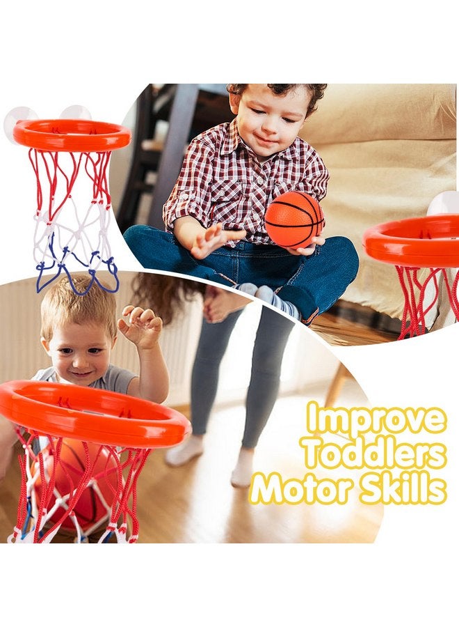 LovesTown LovesTown Bath Toys, Bathtub Basketball Hoop for Kids Toddlers, Basketball Hoop & Balls Set, Shower Toys Bathtub Shooting Game, Christmas Stocking Stuffers  - Image 4