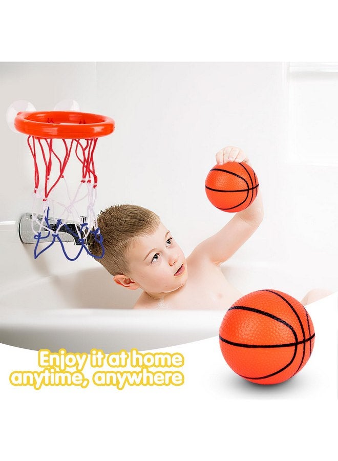LovesTown LovesTown Bath Toys, Bathtub Basketball Hoop for Kids Toddlers, Basketball Hoop & Balls Set, Shower Toys Bathtub Shooting Game, Christmas Stocking Stuffers  - Image 3