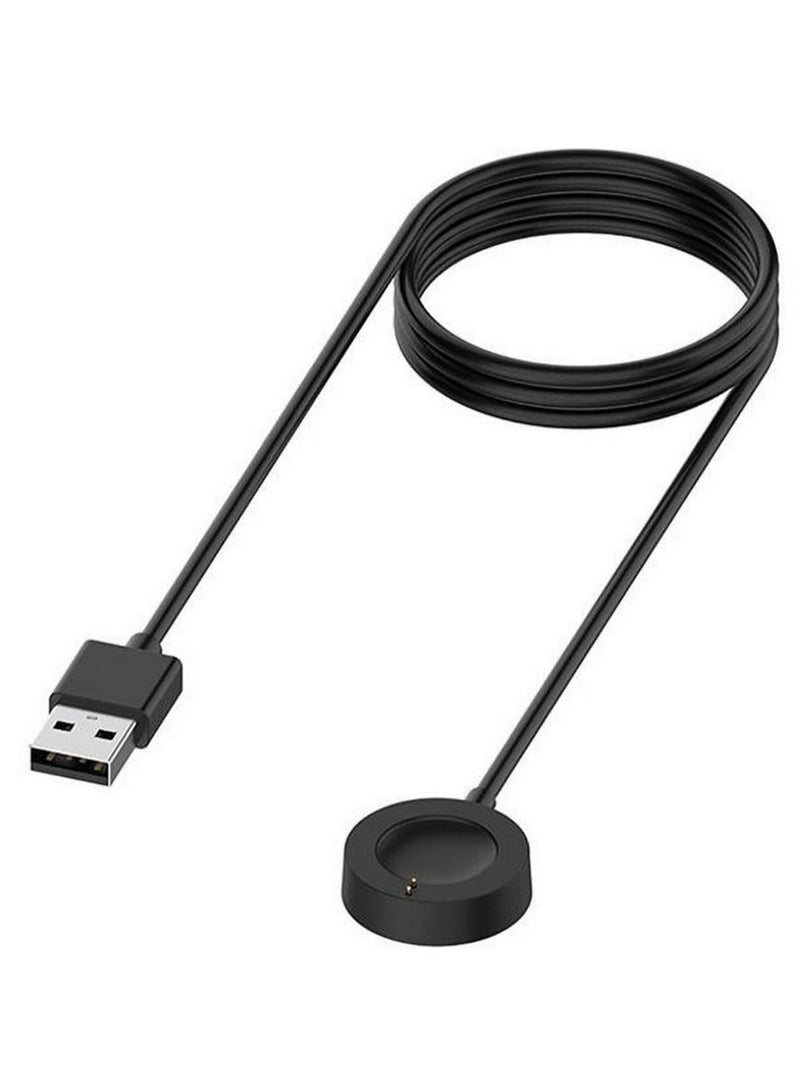 1PCS USB Charging Cable Cord Dock Charger Adapter Compatible with Fossil Gen 4 Gen 5 Smartwatches Diesel Emporio Armani Misfit Vapor 2 Sport Watch - Image 1