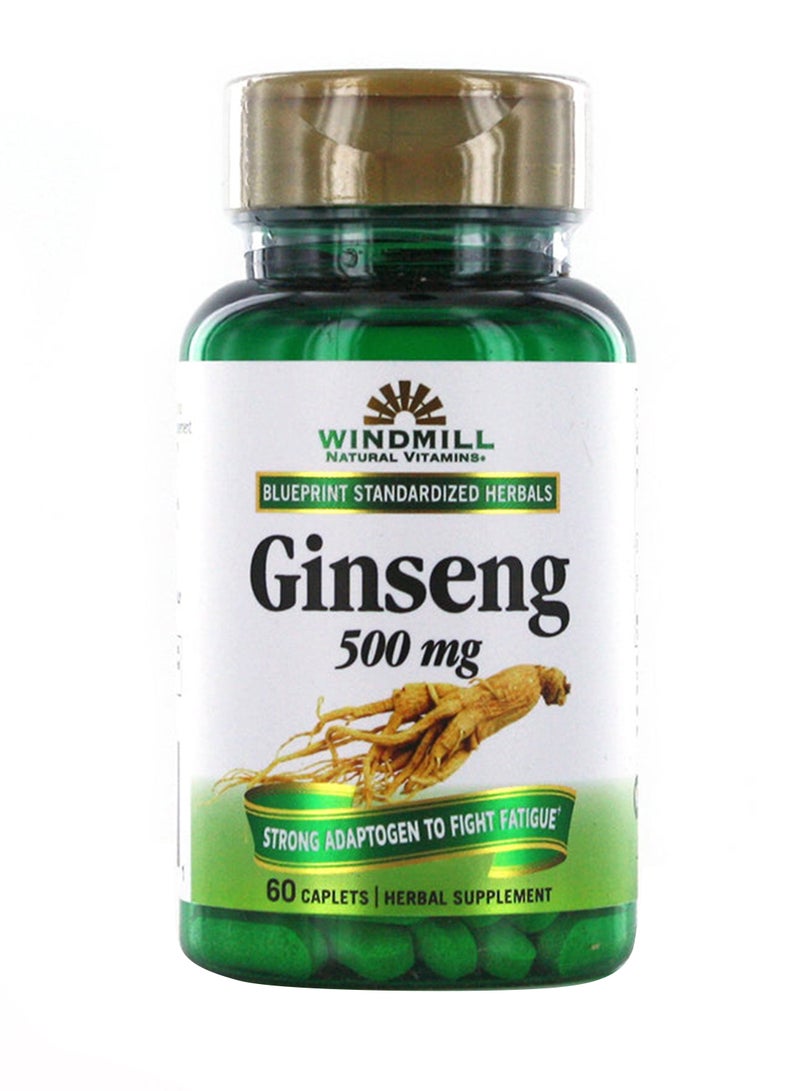 Ginseng 500Mg Capsule 60S