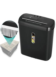 Paper Shredder for Home Office, 8-Sheet Strip Cut with 3.17 Gallon Basket, P-2 Security Level, 3-Mode Design Shred CD & Credit Card, Durable&Fast with Jam Proof System, Black
