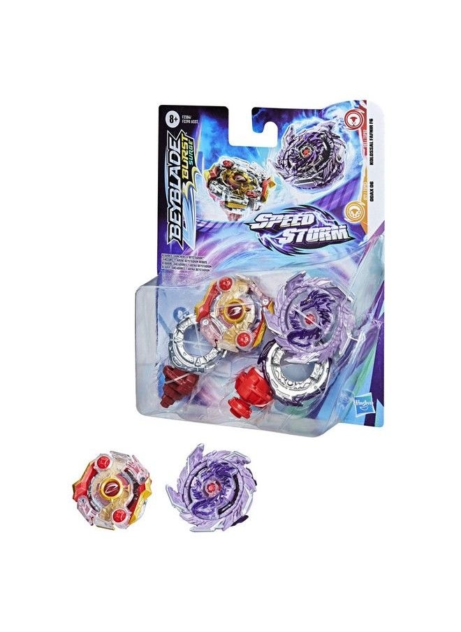 BeyBlade - Burst Surge Speedstorm Kolossal Fafnir F6 And Odax O6 Spinning Top Dual Pack 2 Battling Game Top Toy For Kids Ages 8 And Up - Image 1