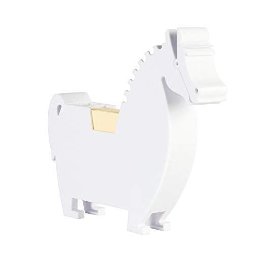xincx Memo Holder Desktop Note pad Dispenser Horse Pen Holder Multi-Functional Clip for Note Short Note pad,2 Packs memo (Horse, Black) - Image 4