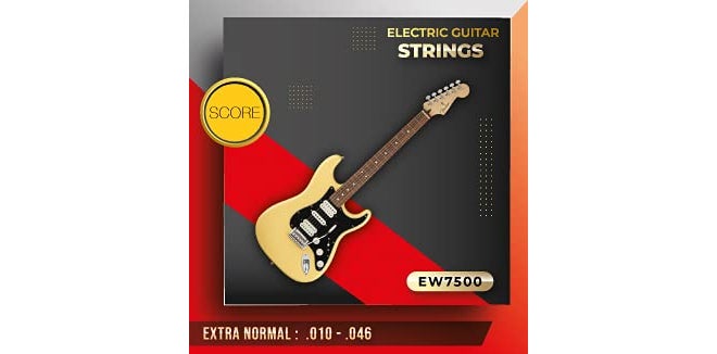 SCORE Electric Guitar String Set .009 - .042 EW7300 (EW7500) - Image 3