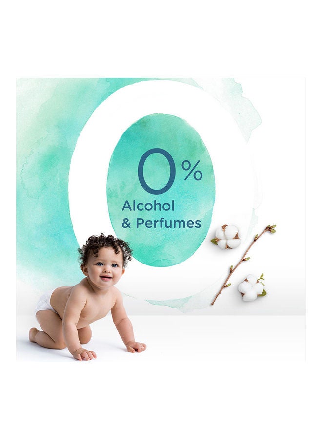 بامبرز مجموعة مناديل مبللة أكوا بيور للأطفال - 48 قطعة - Image 4