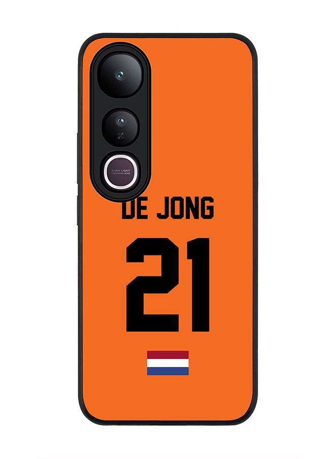 Stylizedd For vivo V50 Lite Case,Slim fit Camera Protection, Shockproof Thin Phone cover  - Football - Netherlands - De Jong