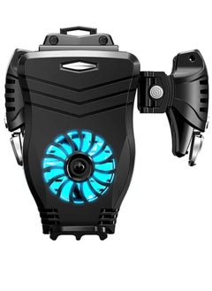 Phone Cooler For Gaming, Gaming Controller Joystick Accessory for SmartPhone, Niversal Mobile Phone Game Cooler System Cooling Fan Gamepad Radiator