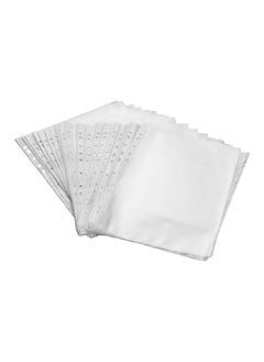 NIBEMINENT 100-Piece PVC Sheet Protector Clear  - Image 1
