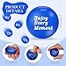 Poen 120 Pcs Motivational Stress Balls for Adults Bulk 157 Inch Stress Relief Balls Foam Squeeze Toys with Inspirational Quotes Anxiety Relief Fidget Toys for Office Employee GiftsBlue - Image 4