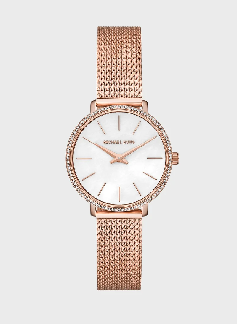 Michael Kors Mesh Strap Analog Watch