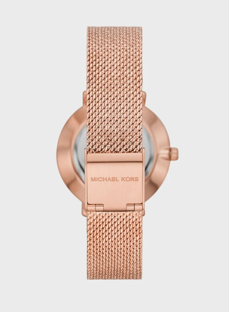 Michael Kors Mesh Strap Analog Watch