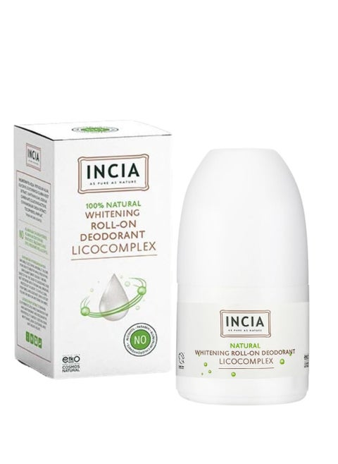 Roll Natural On Deodorant For Whitening Skin 50ml