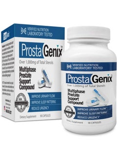 ProstaGenix ProstaGenix Multiphase Supplement-Featured on Larry King Investigative TV Show - Over 1 Million Sold - End Nighttime Bathroom Trips, Urgency, Frequent Urination. 90 Capsules  - Image 1