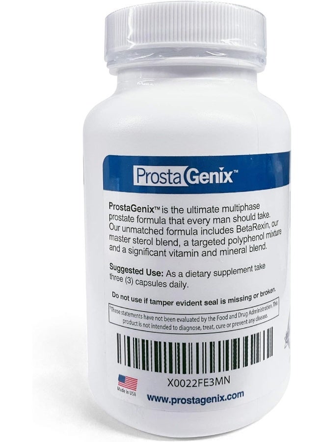ProstaGenix ProstaGenix Multiphase Supplement-Featured on Larry King Investigative TV Show - Over 1 Million Sold - End Nighttime Bathroom Trips, Urgency, Frequent Urination. 90 Capsules - Image 2