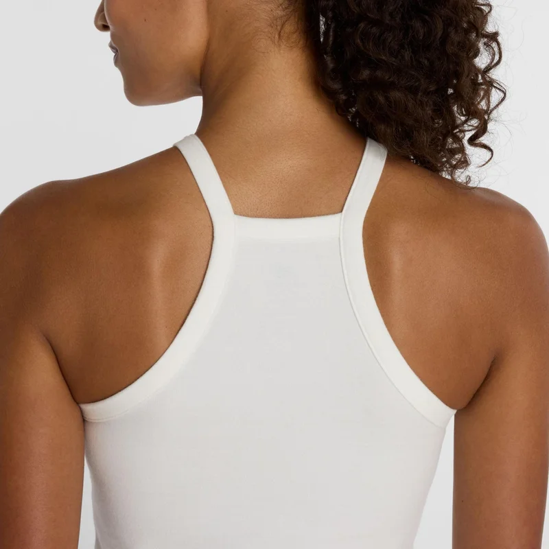 New Balance Sea Salt Cotton Racer Tank for Women | Best Price UAE