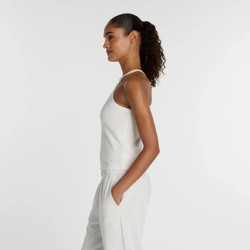 New Balance Sea Salt Cotton Racer Tank for Women | Best Price UAE