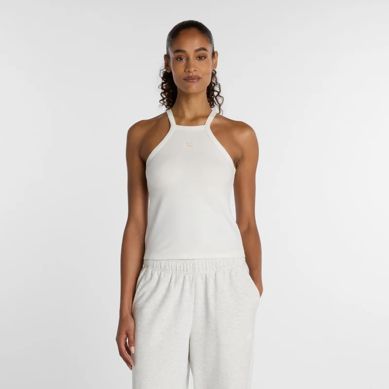 New Balance Sea Salt Cotton Racer Tank for Women | Best Price UAE