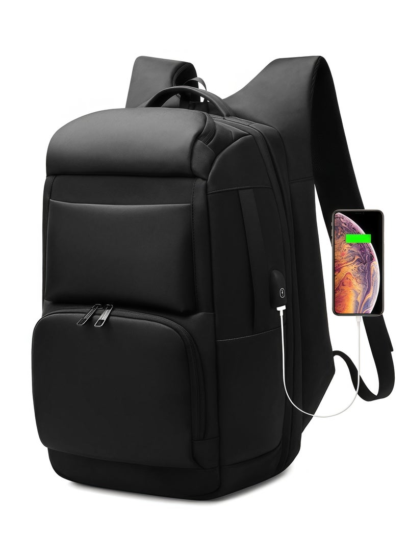 Skycare Skycare Large-Capacity Men's Laptop Backpack for Business Travel, with USB Charging Port -Waterproof and Multi-Functional  - Image 1