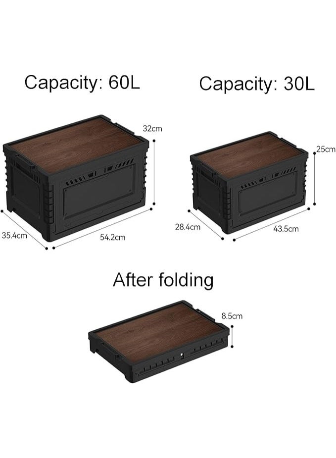 Manful Outdoor Large Capacity Folding Storage Box for Camping and Kitchen, Camping Storage Box, Storage Box for Home - Image 2