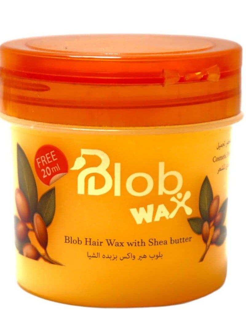 بلوب واكس كريم تصفيف الشعربزبدة الشيا – ثبات قوي ولمعان طبيعي مع عناية وترطيب عميق للشعر - Image 1