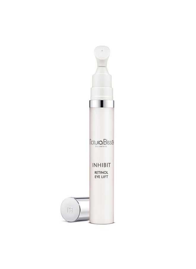 natura Bisse Inhibit Retinol Eye Lift | Line Minimizing Eye Contour Fluid | Lifts, Firms, Brightens & Rejuvenates, 0.5 Oz  - Image 1