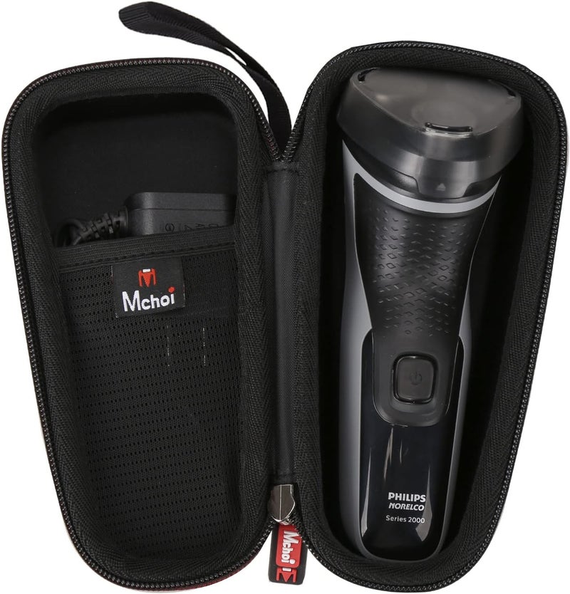 Mchoi Hard Case Suitable for Philips Norelco Men Shaver 2100 2300 3500 6800 3100 5500 5100 5300 5700 6880 7000 7100 7200 Rechargeable Electric Shaver, Case Only