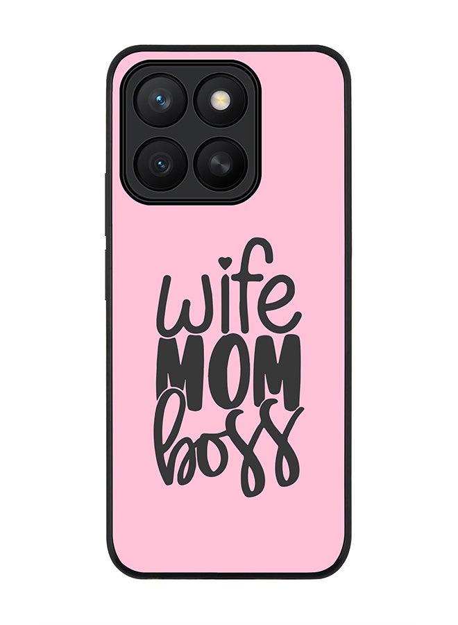 Stylizedd For Honor X8c Case,Slim fit Camera Protection, Shockproof Thin Phone cover  - Wife Mom Boss